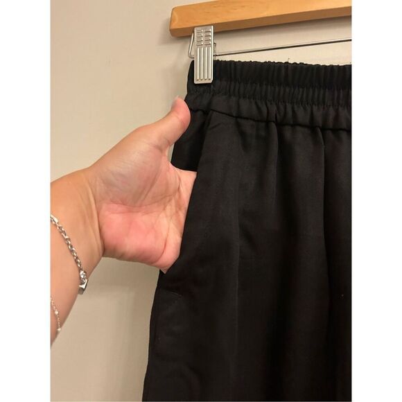 Aritzia The Group by Babaton cropped Wide-leg pull on Pants size XXS minimalist - Picture 7 of 10